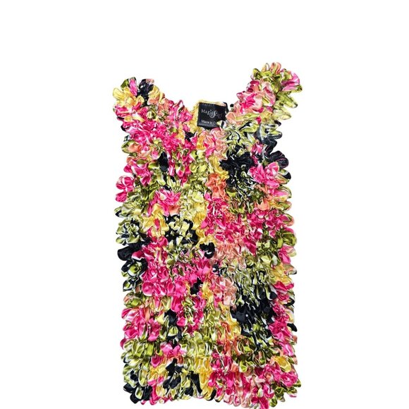 Magic Scarf Co. Womens Multicolor Crinkle Scarf Shrug Wrap One size fits most - Picture 4 of 4